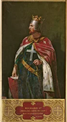 Richard I. Löwenherz (1157-1199), König von England, 1841